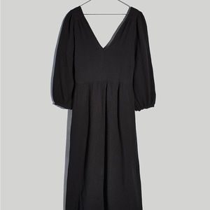 Madewell gauze midi dress M NWT